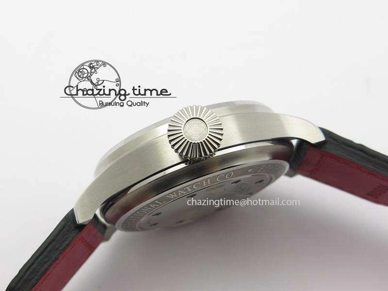 Big Pilot Real PR IW500435 “Muhammad Ali” ZF Best Edition On Black Leather Strap A51111