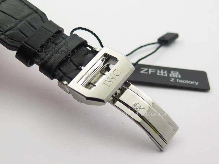 Big Pilot Real PR IW500435 “Muhammad Ali” ZF Best Edition On Black Leather Strap A51111