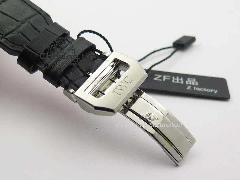Big Pilot Real PR IW500435 “Muhammad Ali” ZF Best Edition On Black Leather Strap A51111
