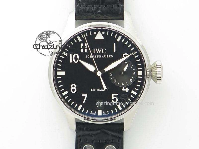 Big Pilot Real PR IW500901 ZF 1:1 Best Edition On Black Leather Strap A51111