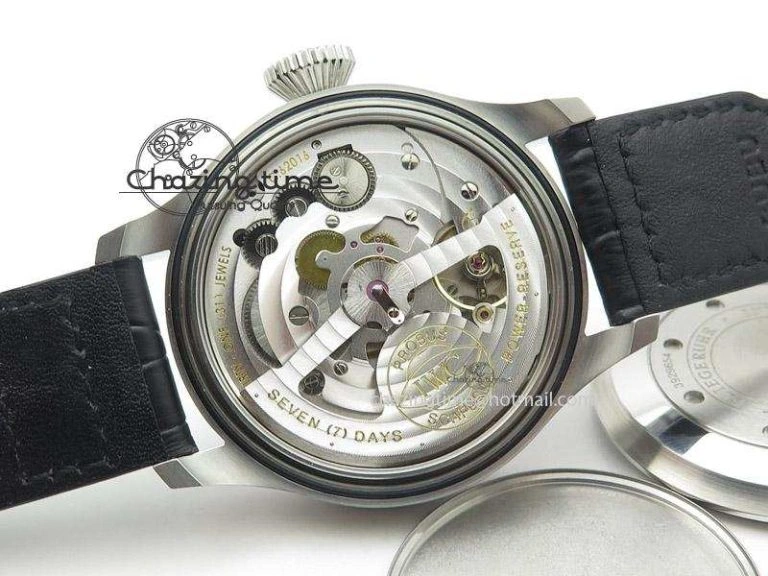 Big Pilot Real PR IW500901 ZF 1:1 Best Edition On Black Leather Strap A51111