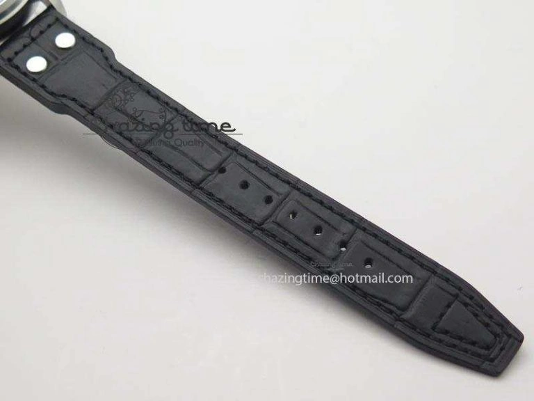 Big Pilot Real PR IW500906 ZF 1:1 Best Edition Silver Dial On Black Leather Strap A51111