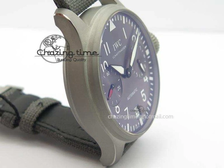 Big Pilot Real PR IW500910 “Patrouille Suisse” ZF 1:1 Best Edition On Gray Nylon Strap 51011