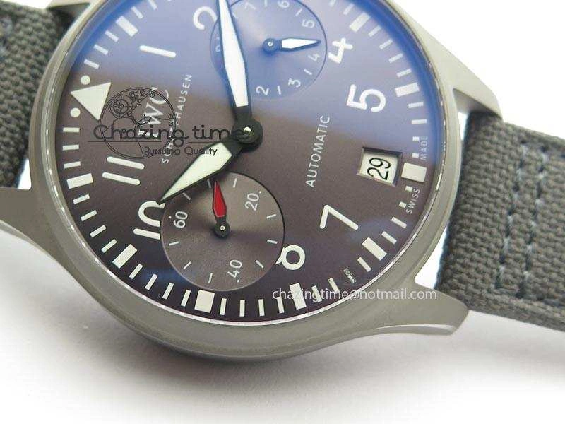 Big Pilot Real PR IW500910 “Patrouille Suisse” ZF 1:1 Best Edition On Gray Nylon Strap 51011