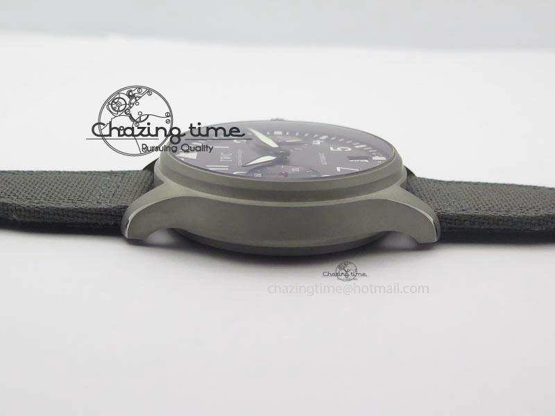 Big Pilot Real PR IW500910 “Patrouille Suisse” ZF 1:1 Best Edition On Gray Nylon Strap 51011