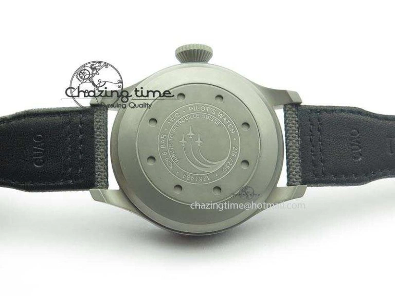 Big Pilot Real PR IW500910 “Patrouille Suisse” ZF 1:1 Best Edition On Gray Nylon Strap 51011