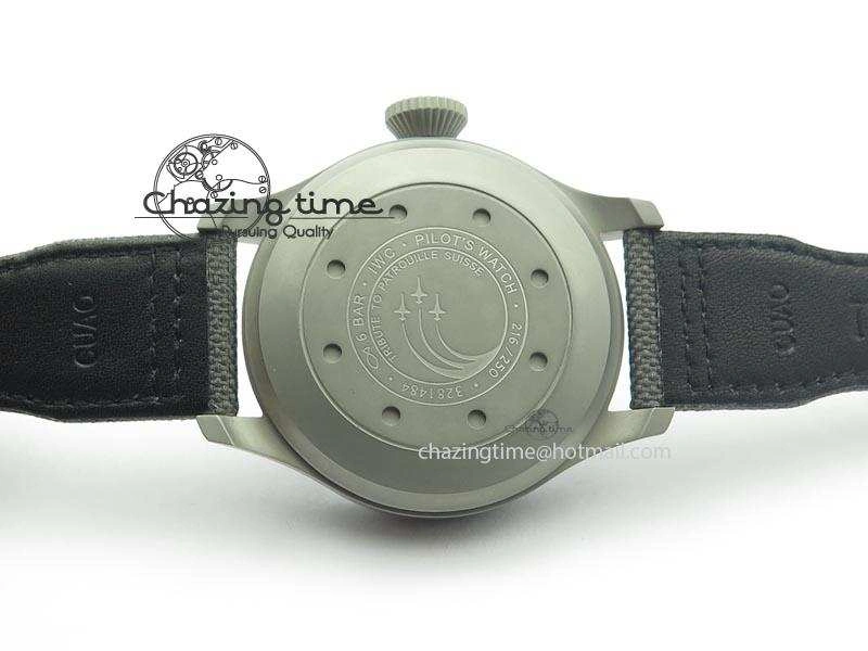 Big Pilot Real PR IW500910 “Patrouille Suisse” ZF 1:1 Best Edition On Gray Nylon Strap 51011