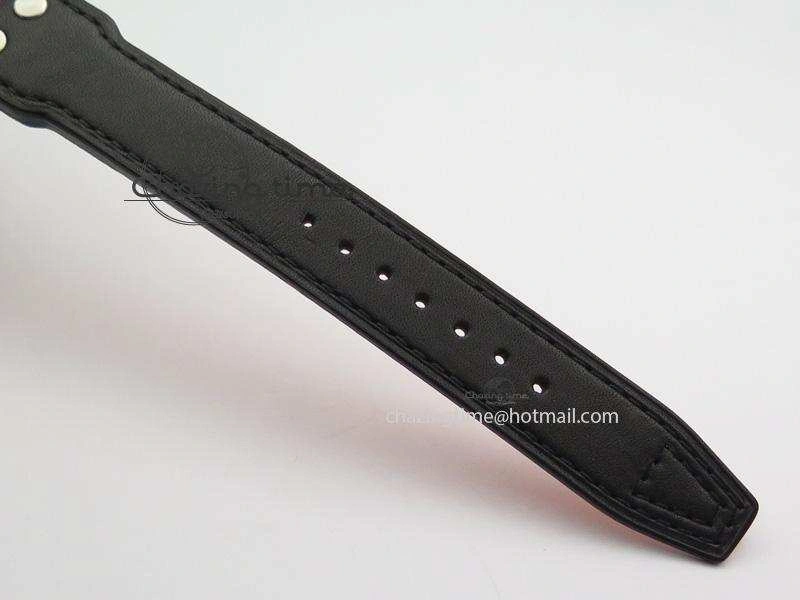 Big Pilot Real PR IW500912 ZF Best Edition Black Dial On Black Leather Strap A51111