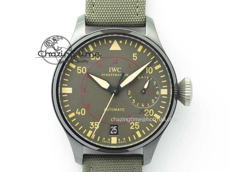 Big Pilot Real PR IW501902 Real Ceramic ZF 1:1 Best Edition On Nylon Strap A51111