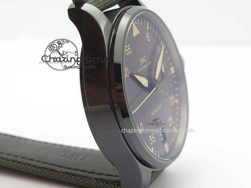 Big Pilot Real PR IW501902 Real Ceramic ZF 1:1 Best Edition On Nylon Strap A51111