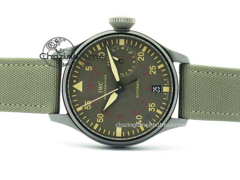 Big Pilot Real PR IW501902 Real Ceramic ZF 1:1 Best Edition On Nylon Strap A51111