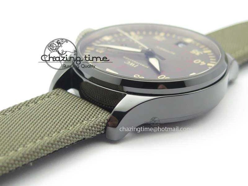 Big Pilot Real PR IW501902 Real Ceramic ZF 1:1 Best Edition On Nylon Strap A51111