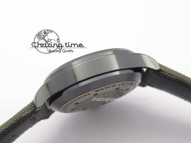 Big Pilot Real PR IW501902 Real Ceramic ZF 1:1 Best Edition On Nylon Strap A51111