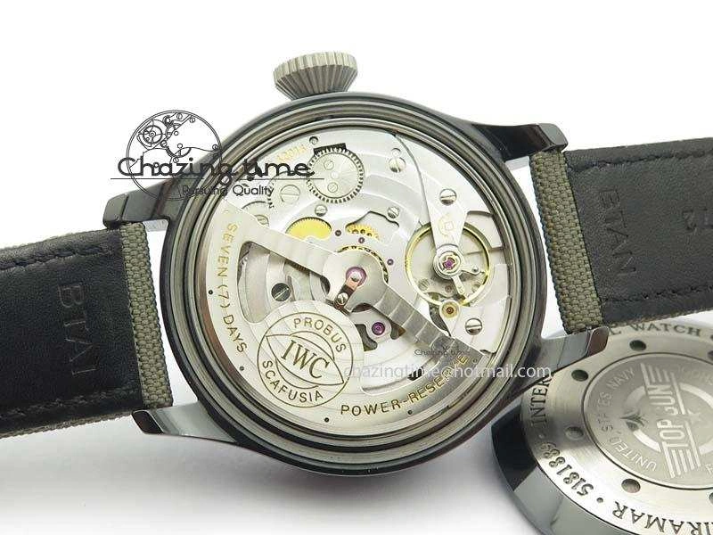 Big Pilot Real PR IW501902 Real Ceramic ZF 1:1 Best Edition On Nylon Strap A51111