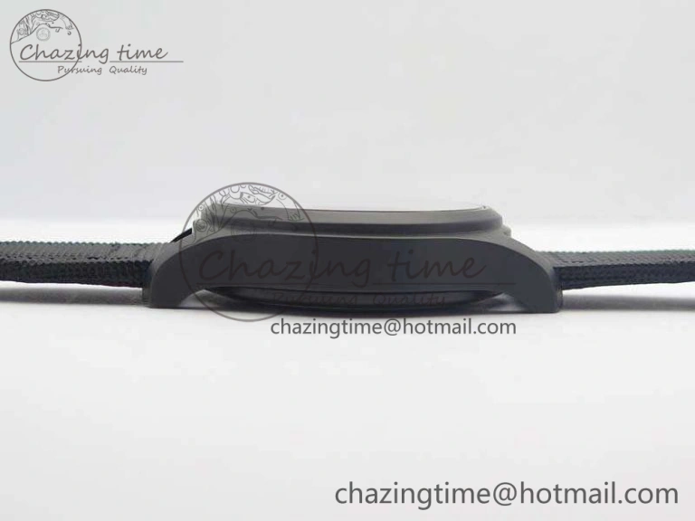 Big Pilot Real PR IW502001 Real Ceramic ZF 1:1 Best Edition On Black Calfskin Strap A51111 V2