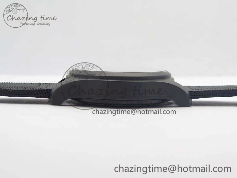 Big Pilot Real PR IW502001 Real Ceramic ZF 1:1 Best Edition On Black Calfskin Strap A51111 V2