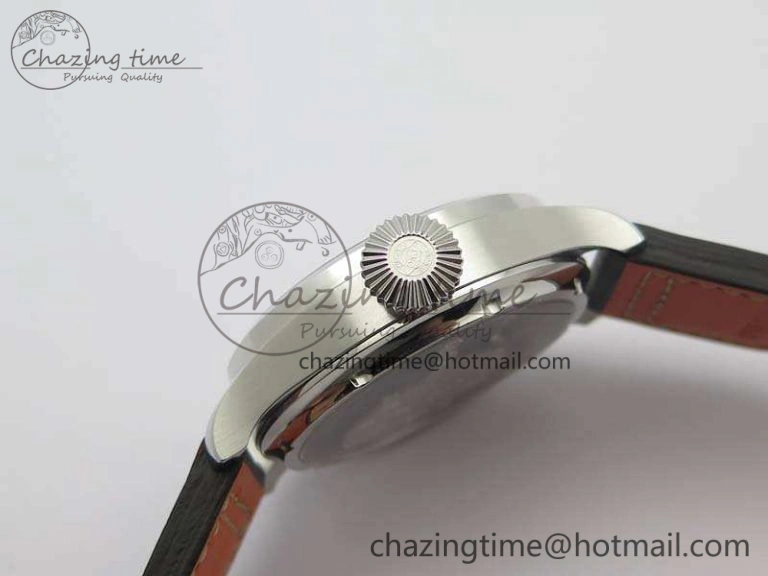 Big Pilot Real PR IW502703 SS YLF 1:1 Best Edition Blue Dial On Calfskin Strap A52850