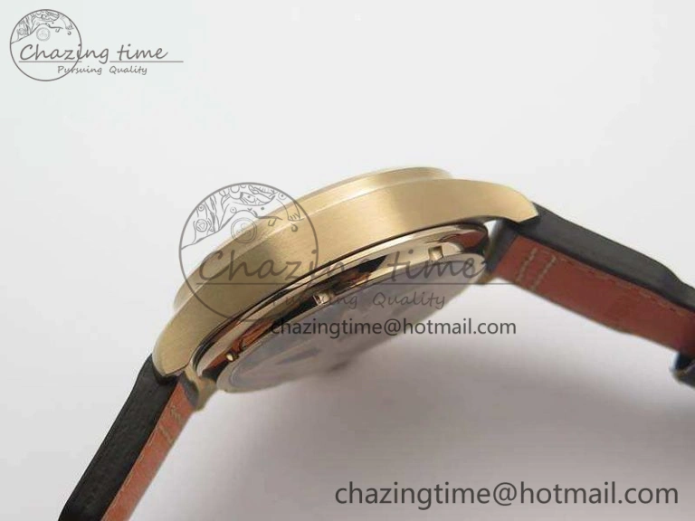 Big Pilot Real PR IW502706 RG YLF 1:1 Best Edition Brown Dial On Calfskin Strap A52850