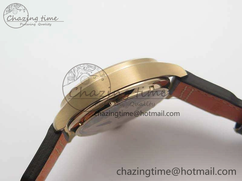 Big Pilot Real PR IW502706 RG YLF 1:1 Best Edition Brown Dial On Calfskin Strap A52850