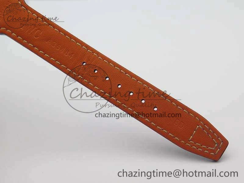 Big Pilot Real PR IW502706 RG YLF 1:1 Best Edition Brown Dial On Calfskin Strap A52850