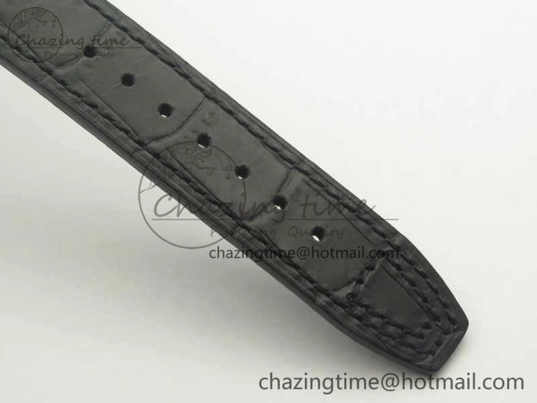 Big Pilot Real PR IW502708 SS YLF 1:1 Best Edition Blue Dial On Black Calfskin Strap A52850