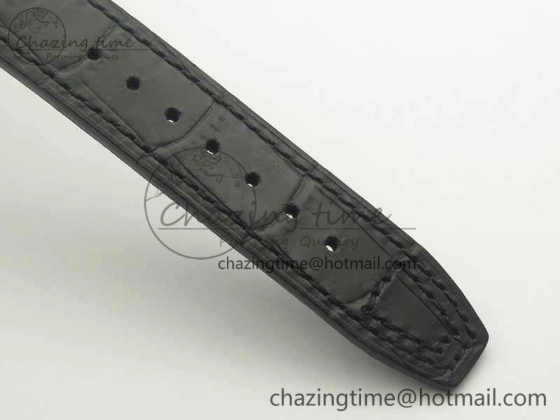 Big Pilot Real PR IW502708 SS YLF 1:1 Best Edition Blue Dial On Black Calfskin Strap A52850