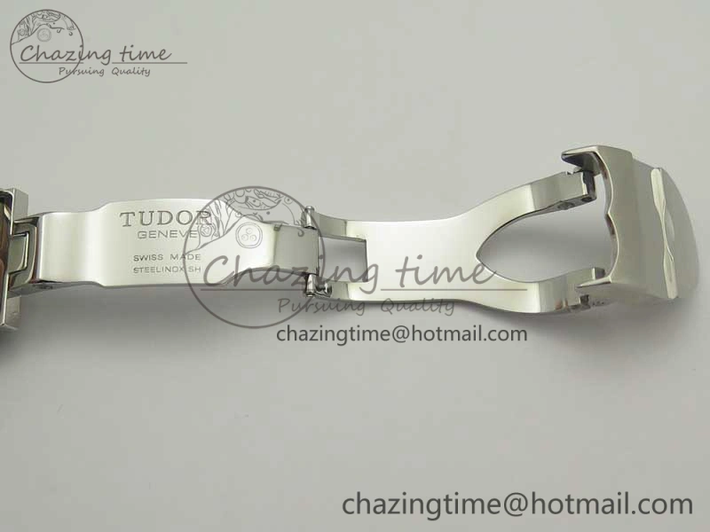 Black Bay 36 KRF 1:1 Best Edition Black Dial on Gray Leather Strap A2824