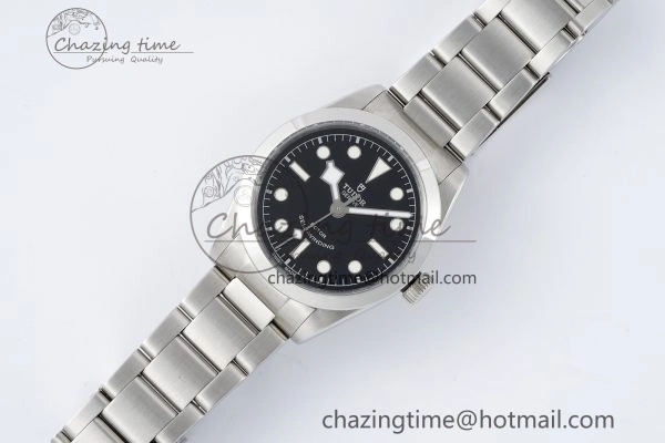 Black Bay 36 KRF 1:1 Best Edition Black Dial on SS Bracelet A2824 V3