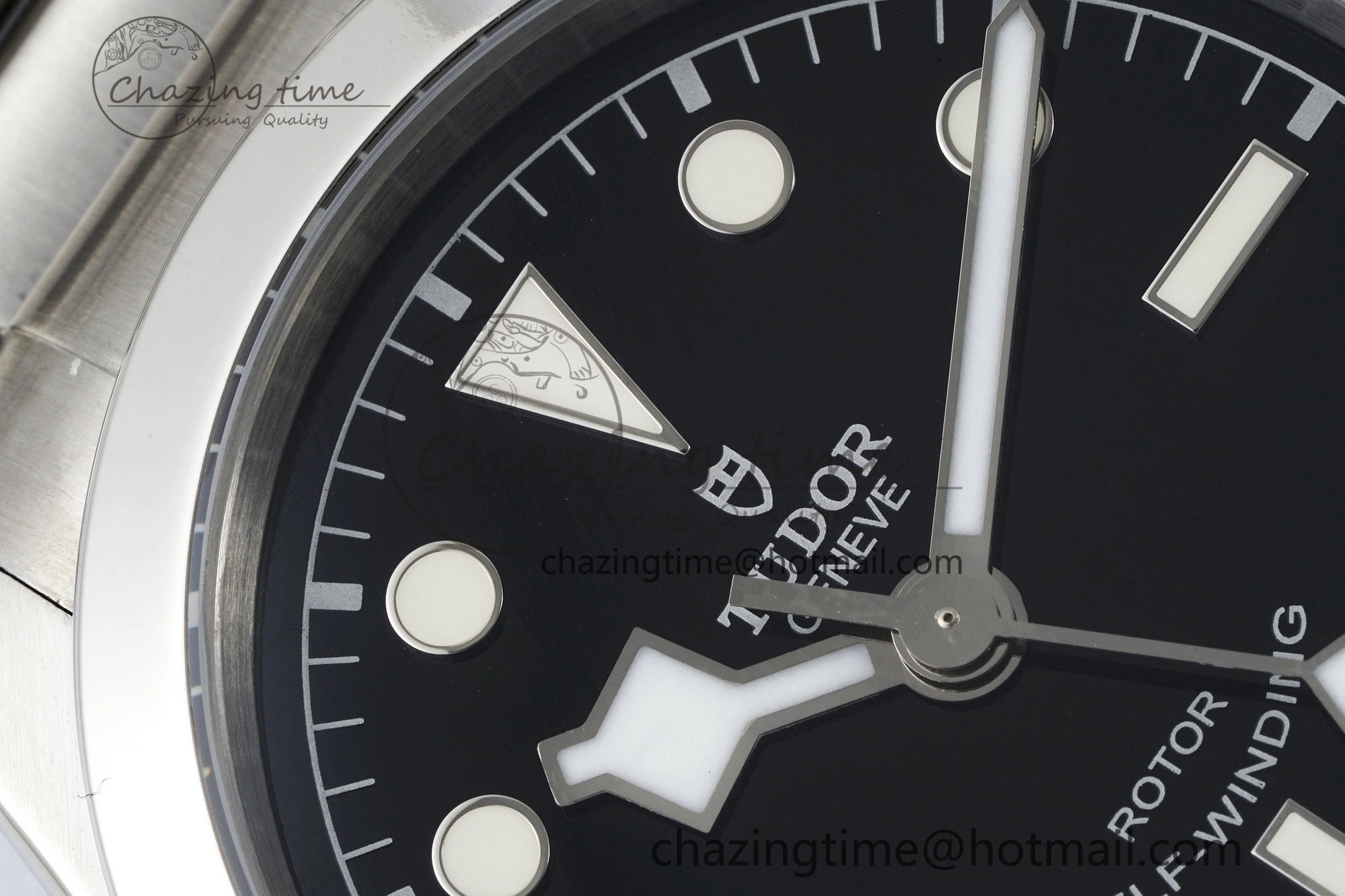 Black Bay 36 KRF 1:1 Best Edition Black Dial on SS Bracelet A2824 V3