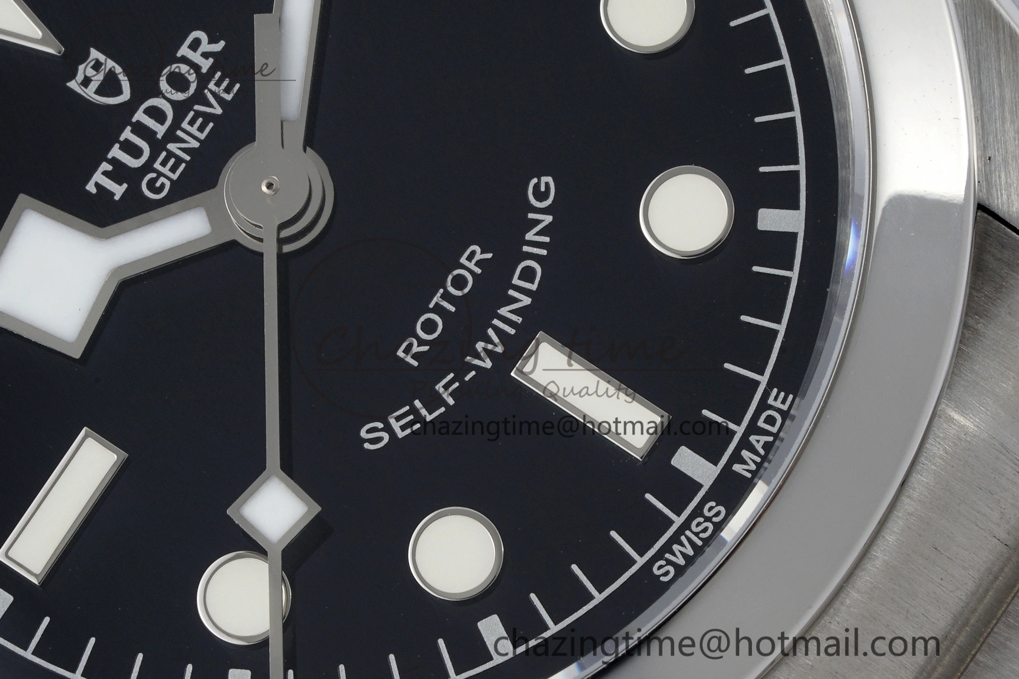 Black Bay 36 KRF 1:1 Best Edition Black Dial on SS Bracelet A2824 V3