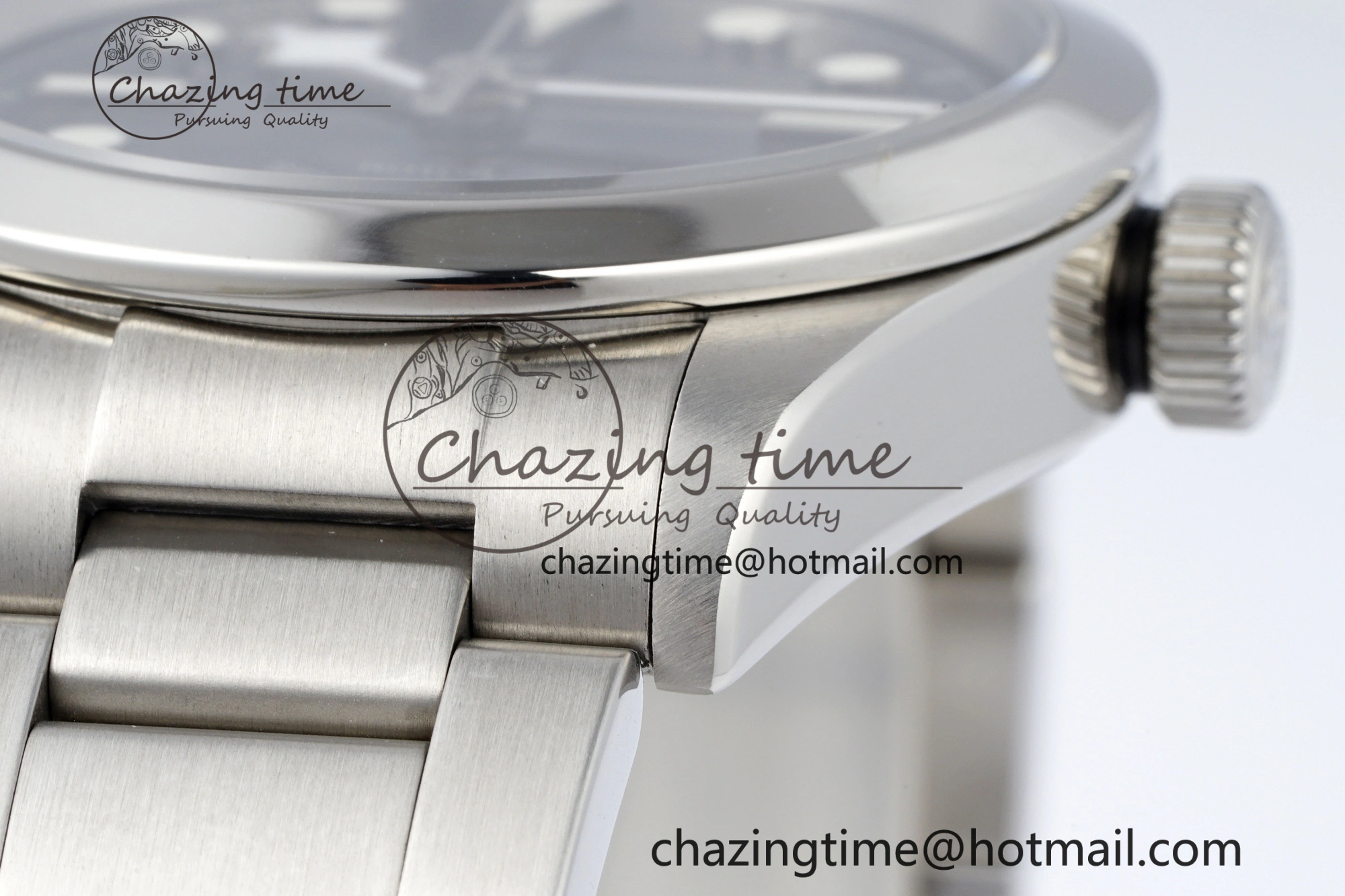 Black Bay 36 KRF 1:1 Best Edition Black Dial on SS Bracelet A2824 V3
