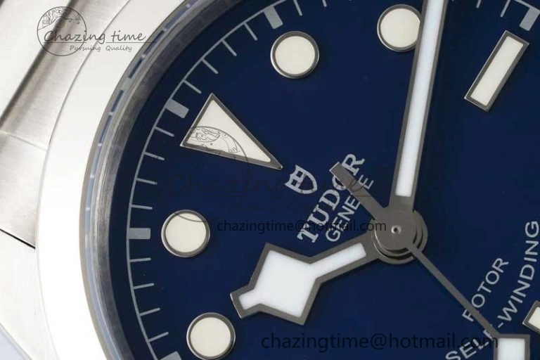 Black Bay 36 KRF 1:1 Best Edition Blue Dial on SS Bracelet A2824 V3