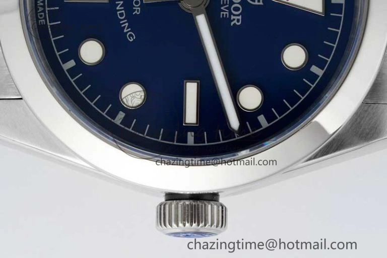 Black Bay 36 KRF 1:1 Best Edition Blue Dial on SS Bracelet A2824 V3
