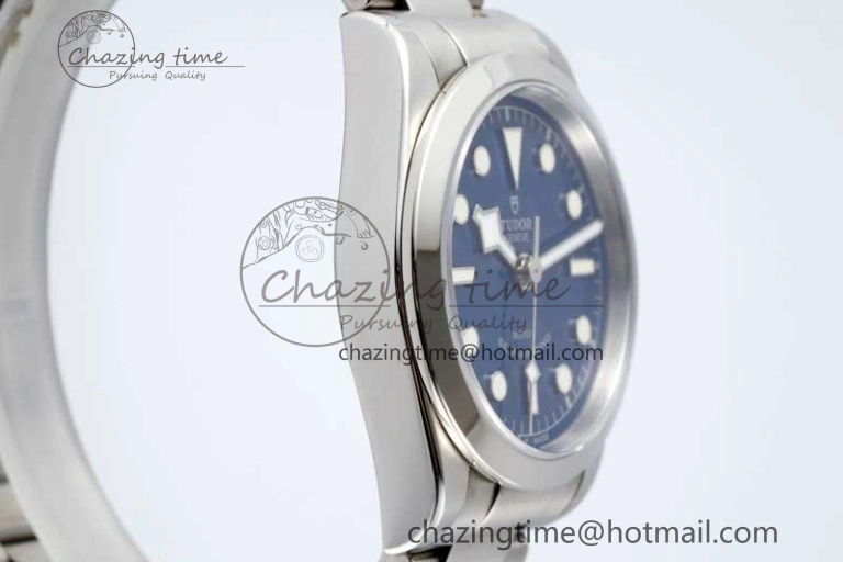 Black Bay 36 KRF 1:1 Best Edition Blue Dial on SS Bracelet A2824 V3