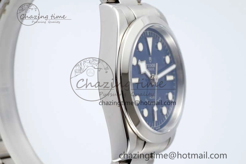 Black Bay 36 KRF 1:1 Best Edition Blue Dial on SS Bracelet A2824 V3