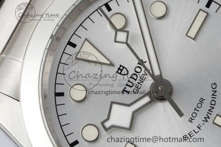 Black Bay 36 KRF 1:1 Best Edition Silver Dial on SS Bracelet A2824 V3