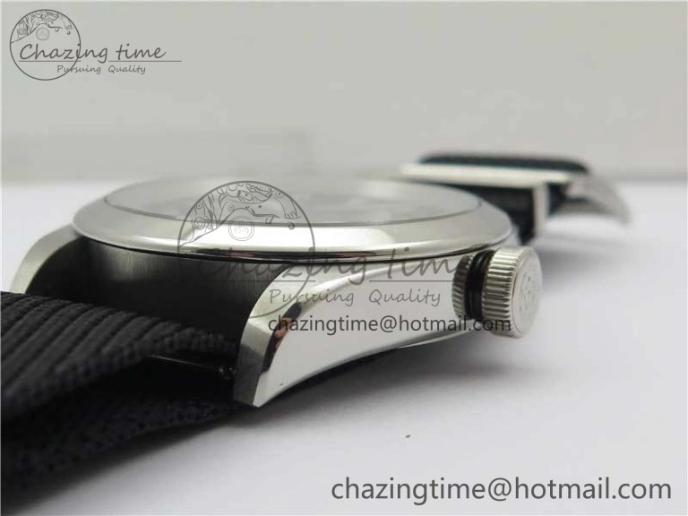 Black Bay 41 SS LF 1:1 Best Edition Blue Dial on Black Nylon Strap A2824