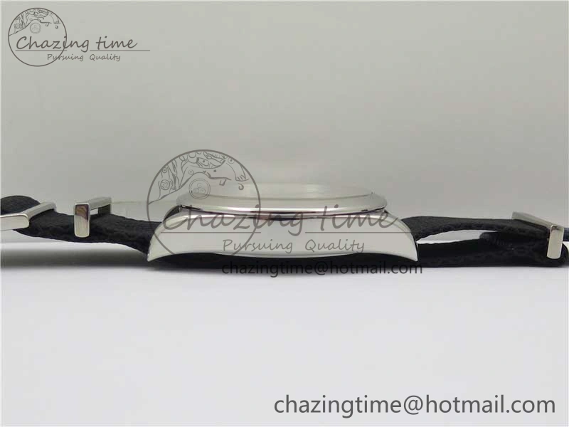 Black Bay 41 SS LF 1:1 Best Edition Blue Dial on Black Nylon Strap A2824