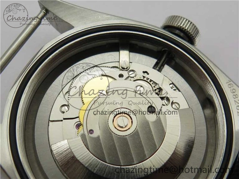 Black Bay 41 SS LF 1:1 Best Edition Blue Dial on Black Nylon Strap A2824