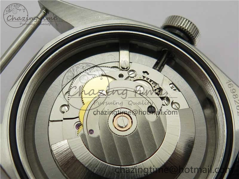 Black Bay 41 SS LF 1:1 Best Edition Blue Dial on Black Nylon Strap A2824