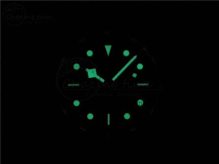 Black Bay 41 SS LF 1:1 Best Edition Blue Dial on Brown Leather Strap A2824