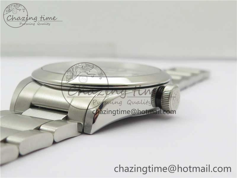 Black Bay 41 SS LF 1:1 Best Edition Silver Dial on SS Bracelet A2824