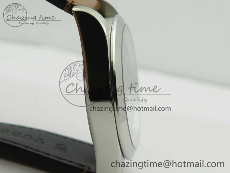 Black Bay 41mm LF 1:1 Best Edition Blue Dial on Brown Leather Strap A2824