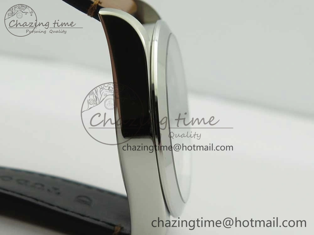 Black Bay 41mm LF 1:1 Best Edition Blue Dial on Brown Leather Strap A2824