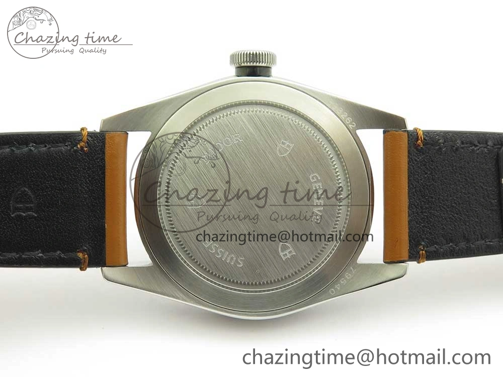 Black Bay 41mm LF 1:1 Best Edition Blue Dial on Brown Leather Strap A2824