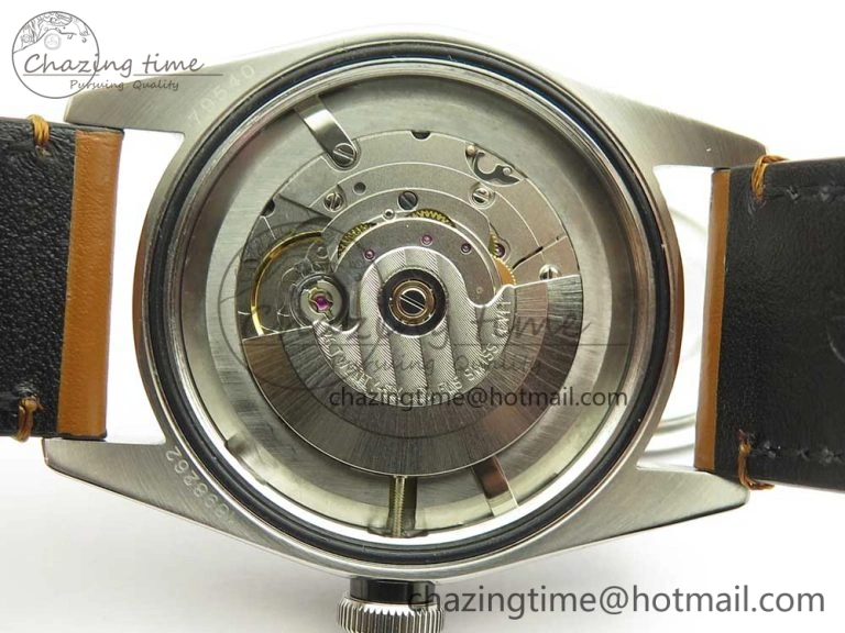 Black Bay 41mm LF 1:1 Best Edition Blue Dial on Brown Leather Strap A2824