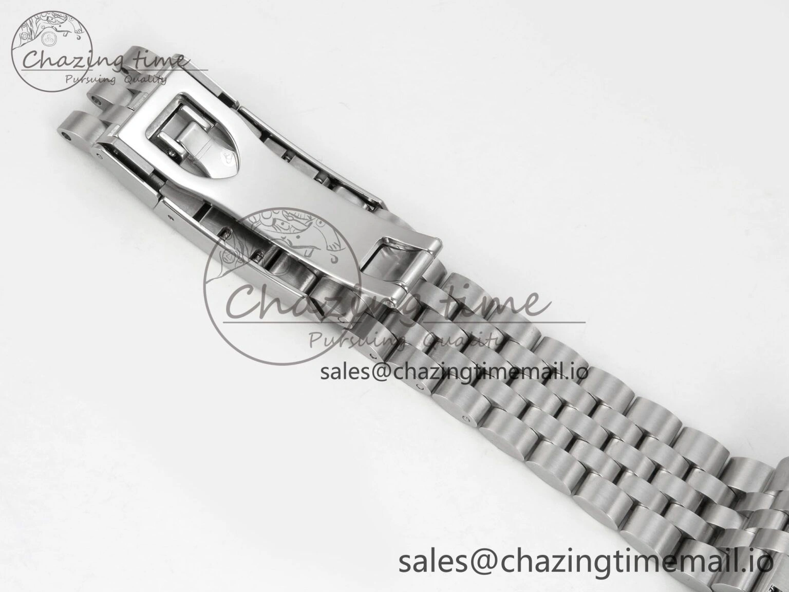Black Bay Chrono SS BLSF 1:1 Best Edition Blue Dial on SS Bracelet A7750
