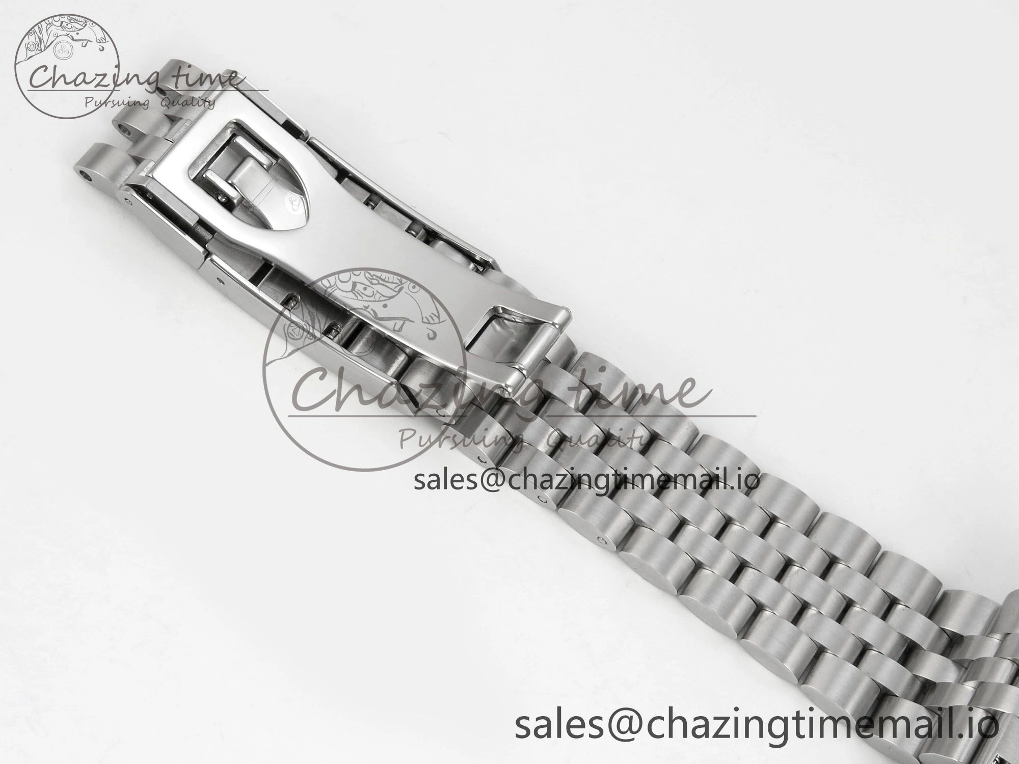 Black Bay Chrono SS BLSF 1:1 Best Edition Blue Dial on SS Bracelet A7750