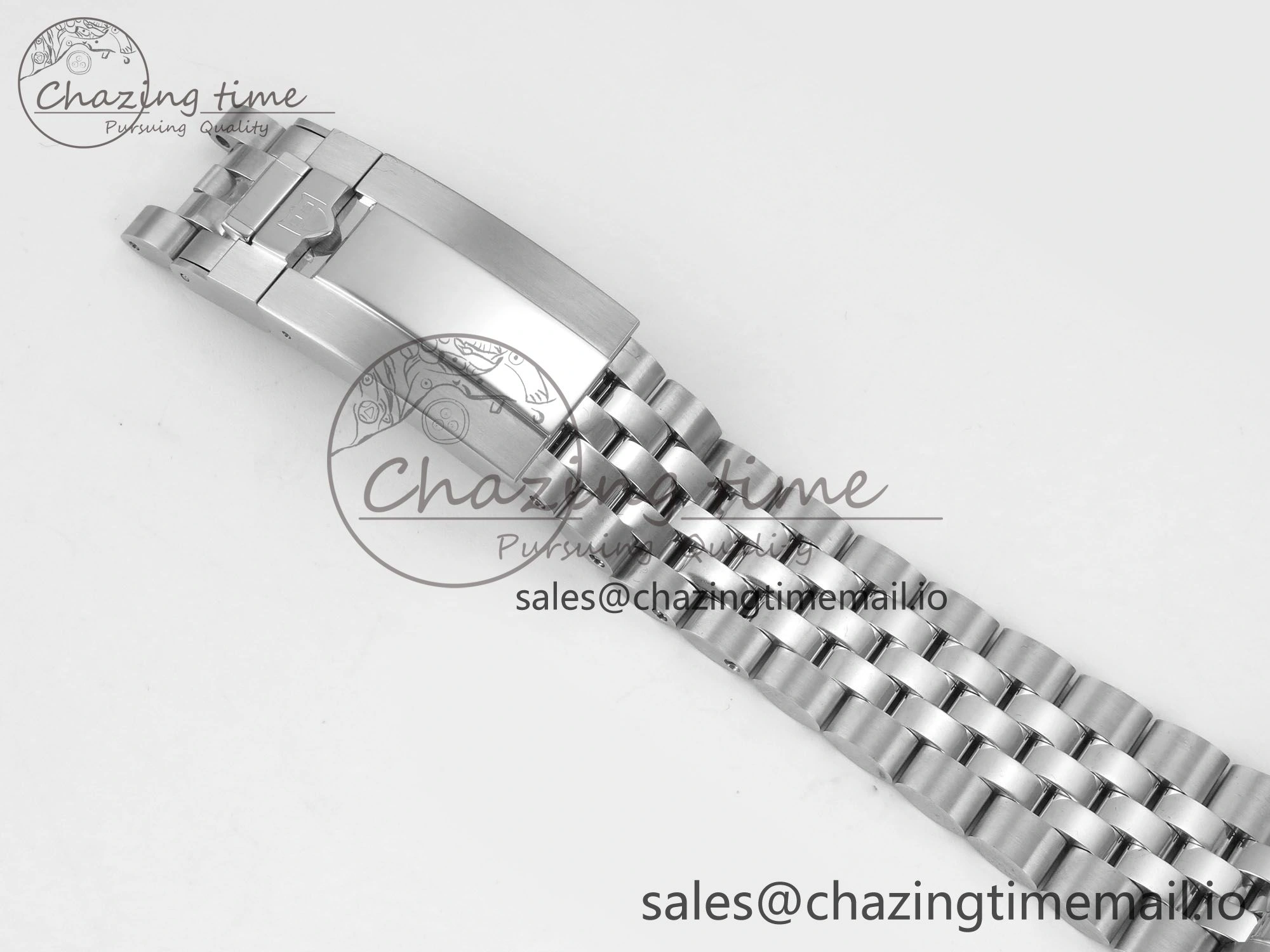Black Bay Chrono SS BLSF 1:1 Best Edition Tiffany Blue Dial on SS Bracelet A7750