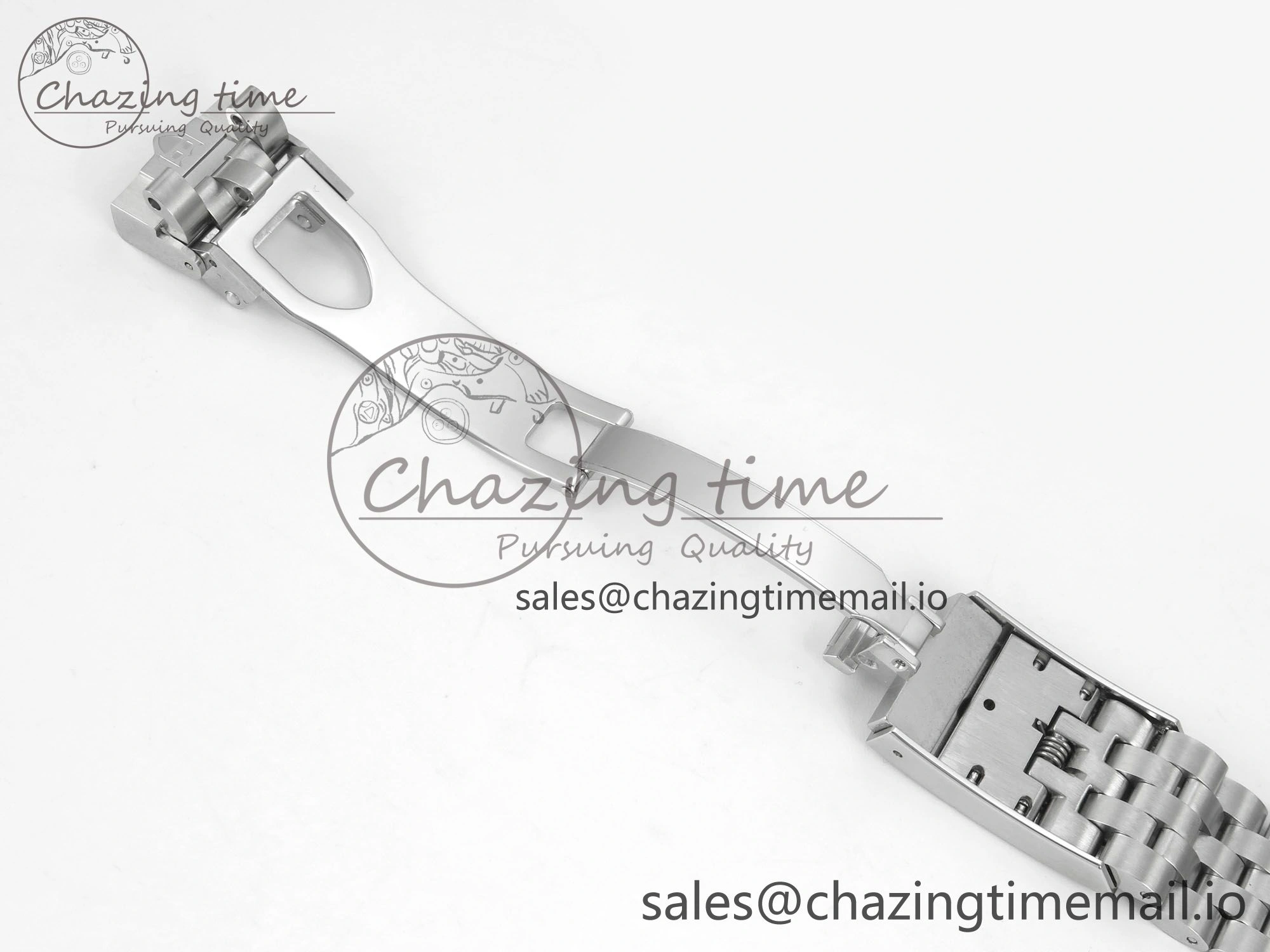 Black Bay Chrono SS BLSF 1:1 Best Edition Tiffany Blue Dial on SS Bracelet A7750